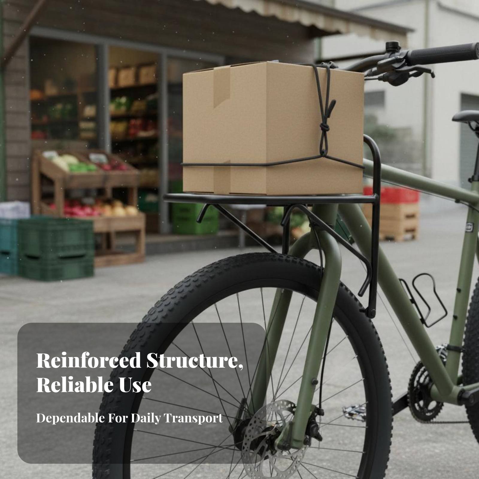 Cargo Rack Aluminum - 사이클 프론트 랙 알루미늄 합금 구조