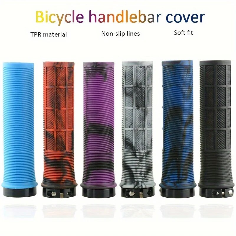 Commuter Bike Lock - TPR 자전거 그립 통합 자전거 핸들