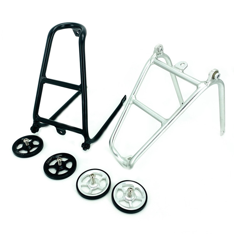 Cargo Rack Aluminum - Brompton 후면 랙용 접이식 자전거 수하물