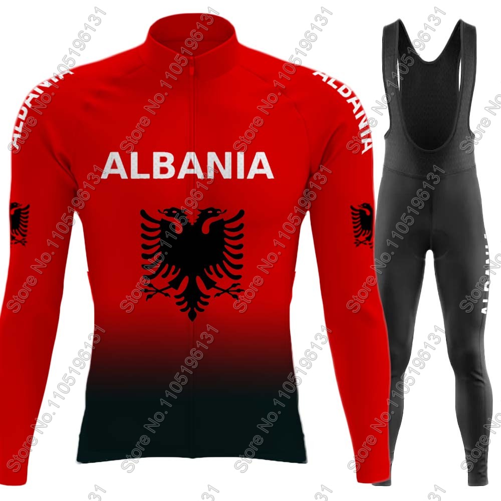 Cycling Commuter Clothing - 알바니아 국가대표팀 2026 사이클링 저지 세트