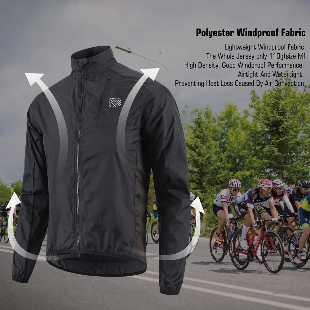 KEMALOCE 사이클링 재킷 방풍 남성용 2026 초 - Cycling Commuter Jacket 리뷰 및 가격