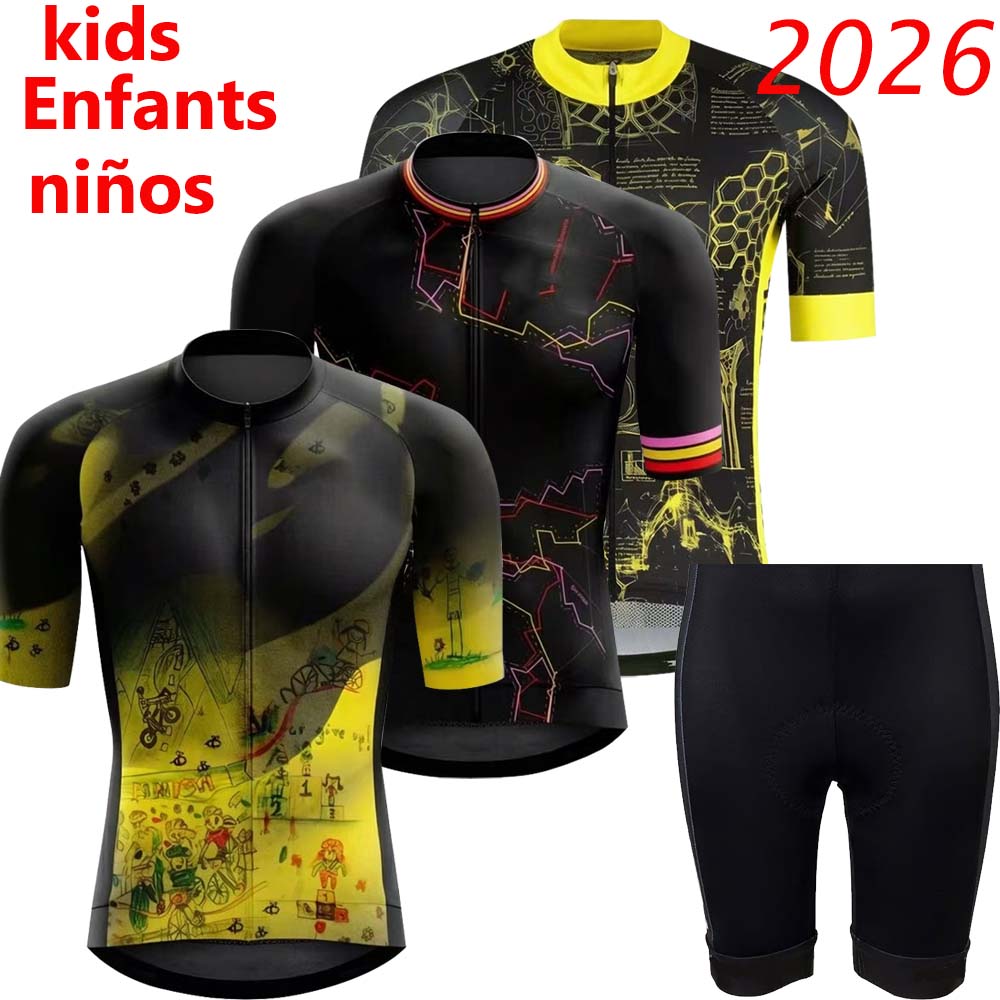 키즈 프랑스 투어 2026 사이클링 저지 세트 와우트  - Cycling Commuter Clothing 리뷰 및 가격