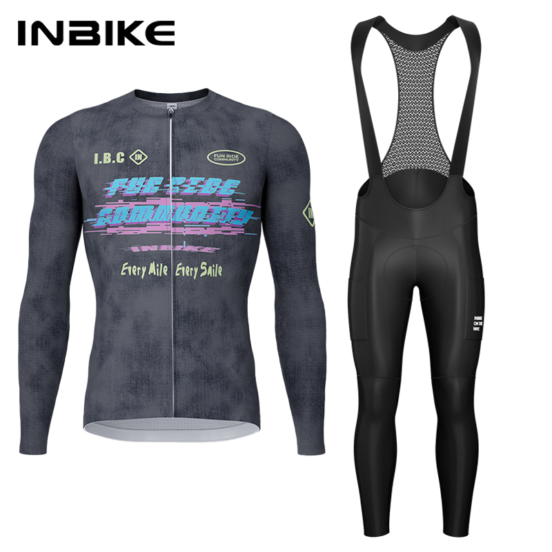 인바이크 봄 가을 사이클링 세트 사이클링 저지 긴팔 패 - Cycling Commuter Clothing 리뷰 및 가격