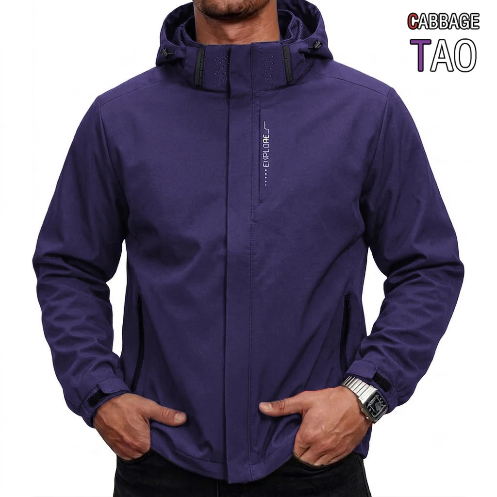 남성용 방수 전술 윈드브레이커 재킷 탈부착 가능한 후드 - Cycling Commuter Jacket 리뷰 및 가격