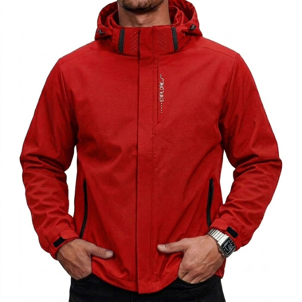 남성용 방수 전술 윈드브레이커 재킷 탈부착 가능한 후드 - Cycling Commuter Jacket 리뷰 및 가격