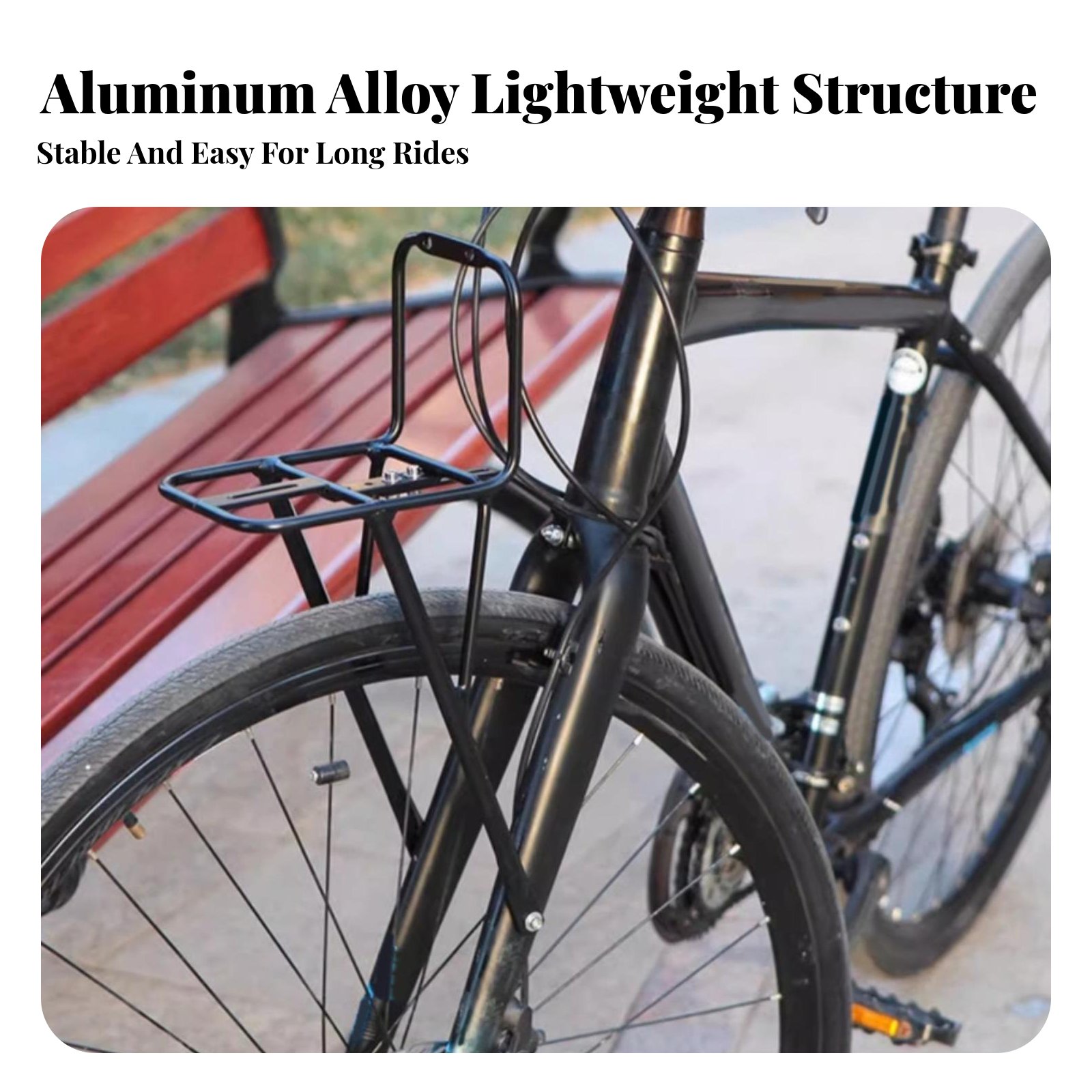 자전거 앞 짐받이 경량 알루미늄 앞 패니어 랙 대용량  - Cargo Rack Aluminum 리뷰 및 가격
