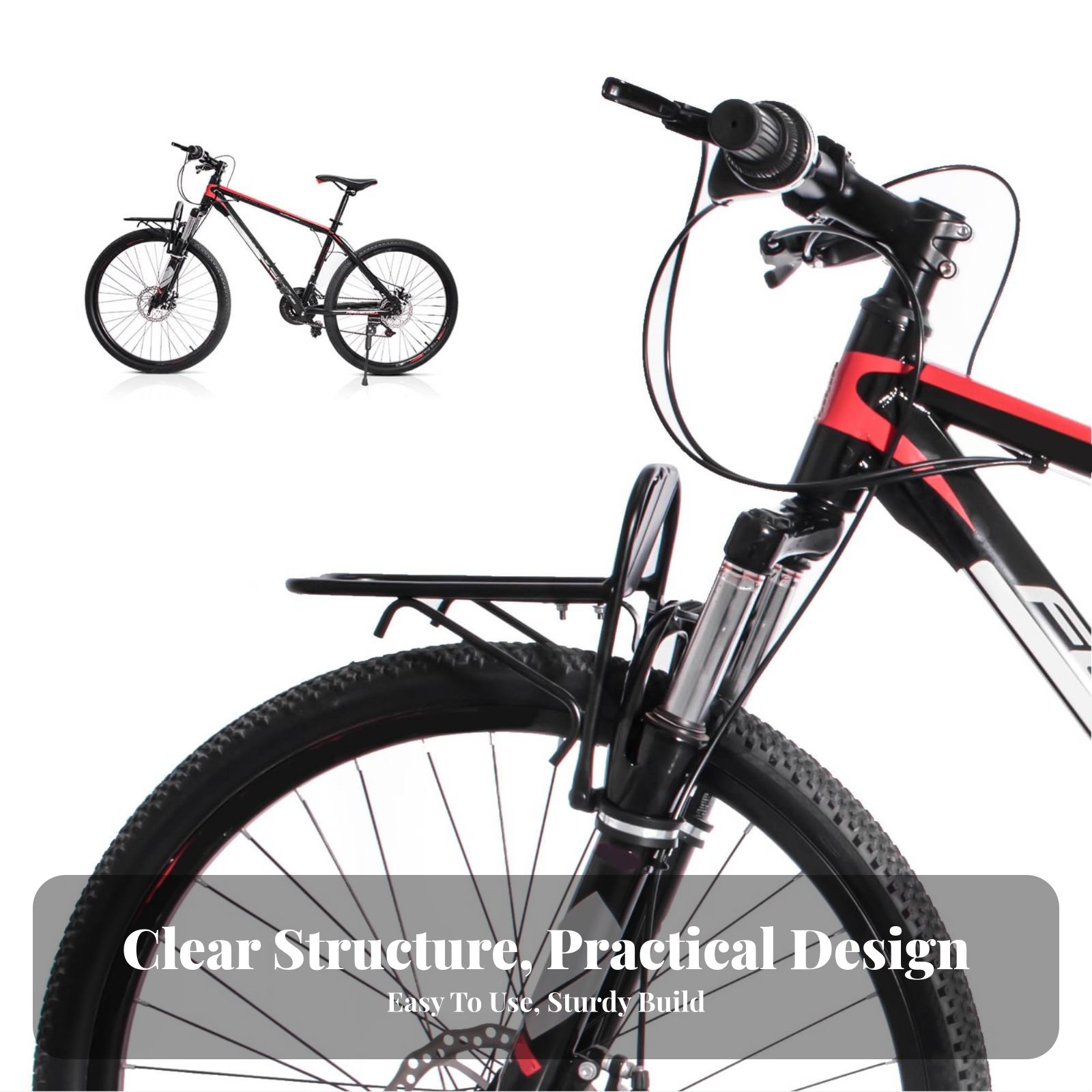 사이클 프론트 랙 알루미늄 합금 구조 프론트 자전거 러 - Cargo Rack Aluminum 리뷰 및 가격