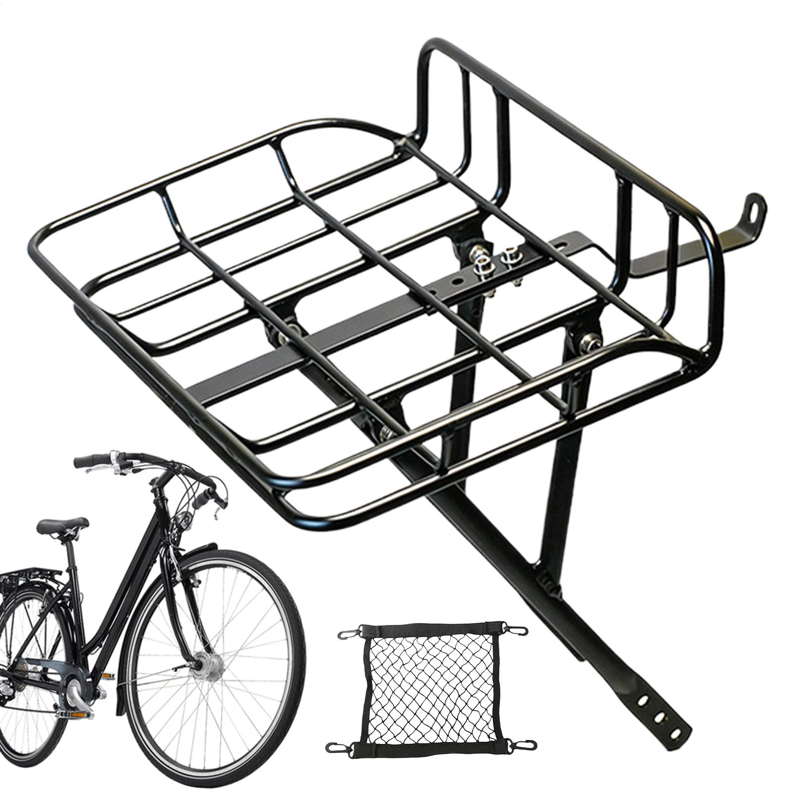퀵 릴리스 프론트 자전거 바구니, 대용량 금속 카고 바 - Cycling Commuter 리뷰 및 가격