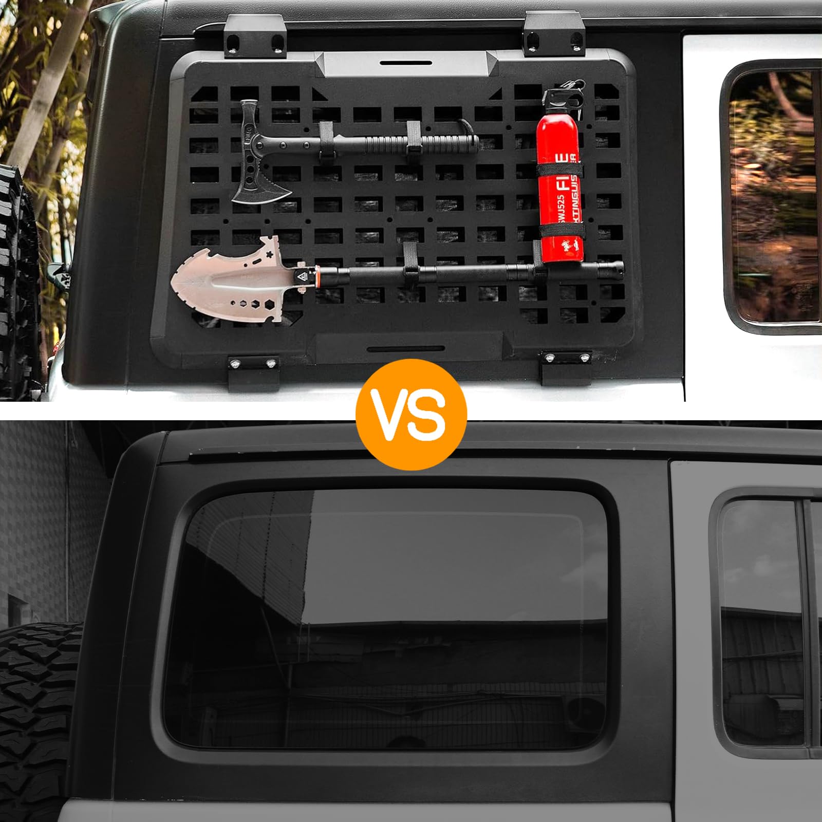 지프 랭글러 JL 2018-2026 4도어용 리어 우측 - Cargo Rack Aluminum 리뷰 및 가격