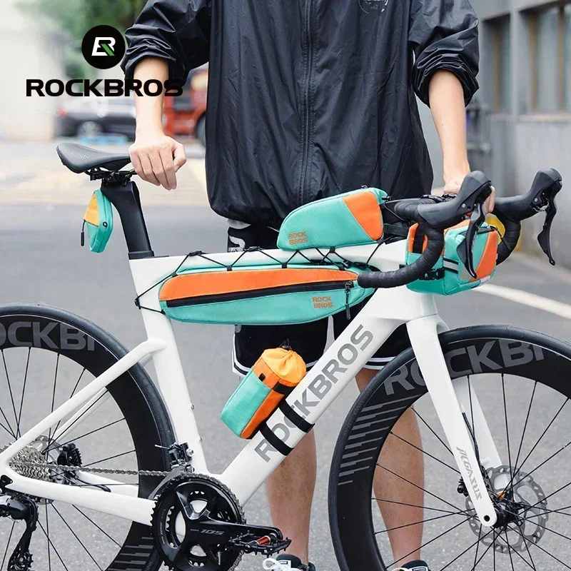 ROCKBROS 자전거 가방 콤보 폴리 에스터 전면 가 - Cycling Journey 리뷰 및 가격