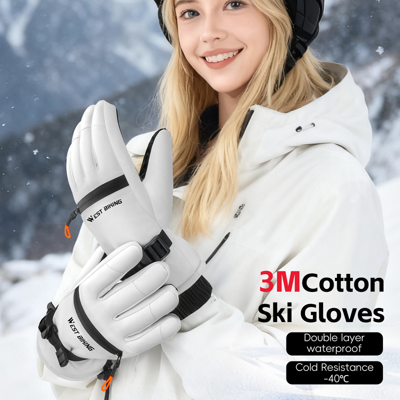 WEST BIKING 3M 면 스키 장갑 겨울용 두꺼운 - Winter Cycling Commute Gear 리뷰 및 가격